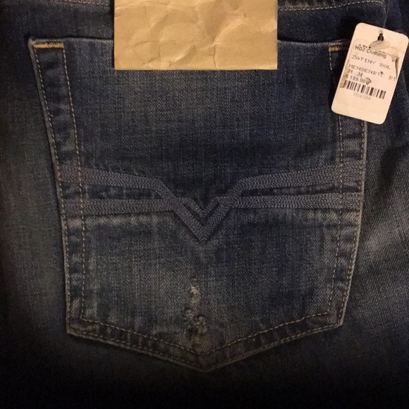 Diesel dirty new aged jeans new with tags 31x34 - Picture 2 of 5